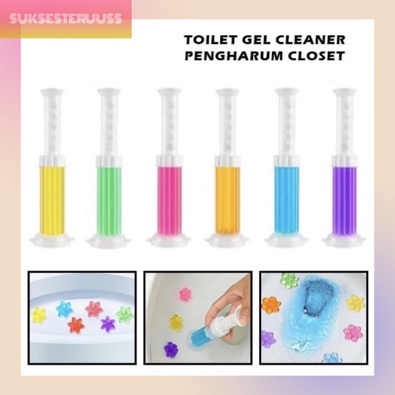 TOILET Cleaning GEL Pembersih Kloset Closet CLEANER Tempel Pengharum Pewangi WC Anti Bau Soap Sabun