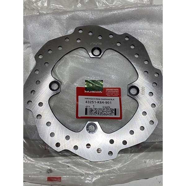 PIRINGAN DISC PIRINGAN CAKRAM DISC BRAKE HONDA CRF 150L CRF 150 L PIRINGAN CAKRAM BELAKANG CRF 150 O