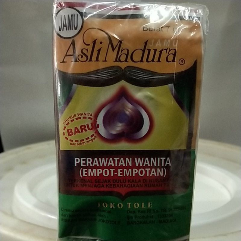 JOKO TOLE JAMU BUBUK PERAWATAN WANITA(EMPOT-EMPOTAN) @ 20 Sachet