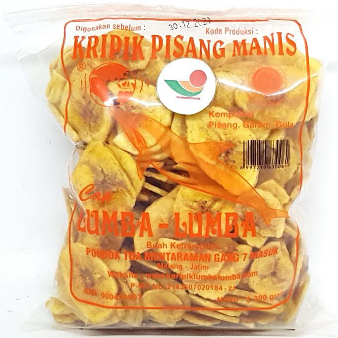 

Produk Unggulan] Lumba Lumba Keripik Pisang Manis 300Gr | Kripik Asli Murah Ori Lumba2