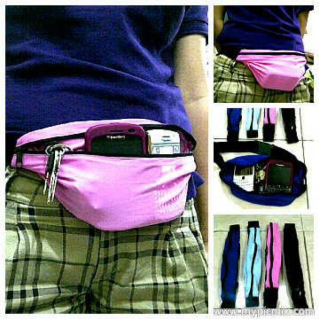 TAS PINGGANG FLEKSIBEL - TAS ELASTIS - TAS SPORTY -TAS PINGGANG