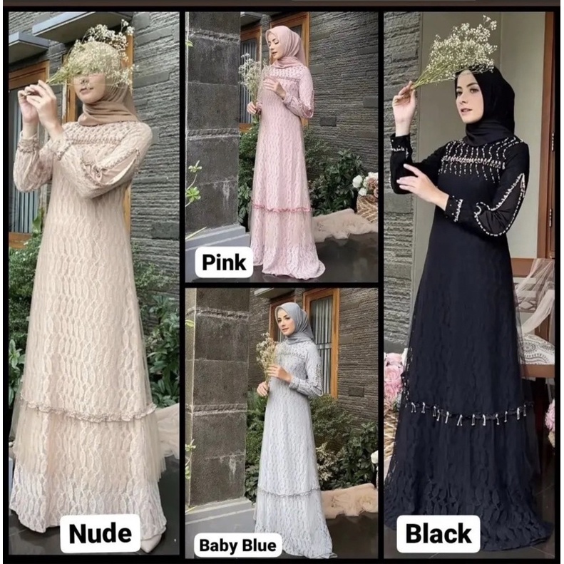 JEEHAN DRESS ORI KALEELA (SALE KALEELA)