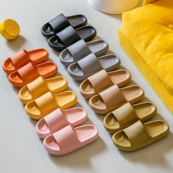 Sandal Selop Rumah Anti Air Bahan Karet Anti Slip Slipper EVA Soft