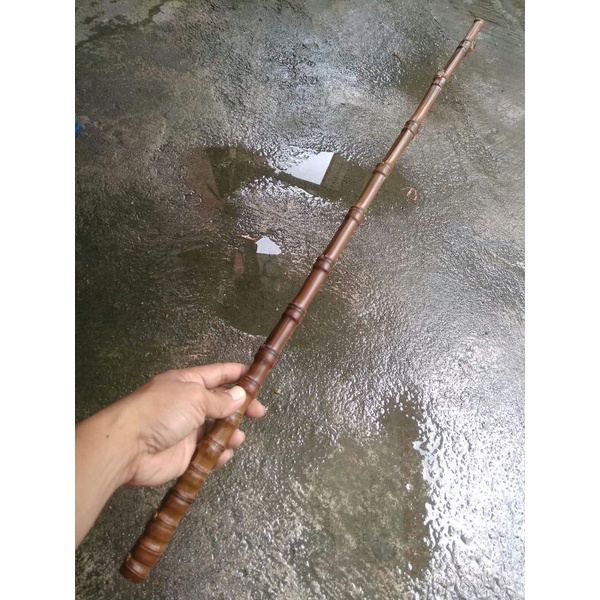 bambu cendani murah lurus coklat tua