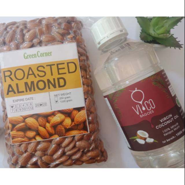

VCO Vicobagoes 1 L + Almond Roasted 1 kg