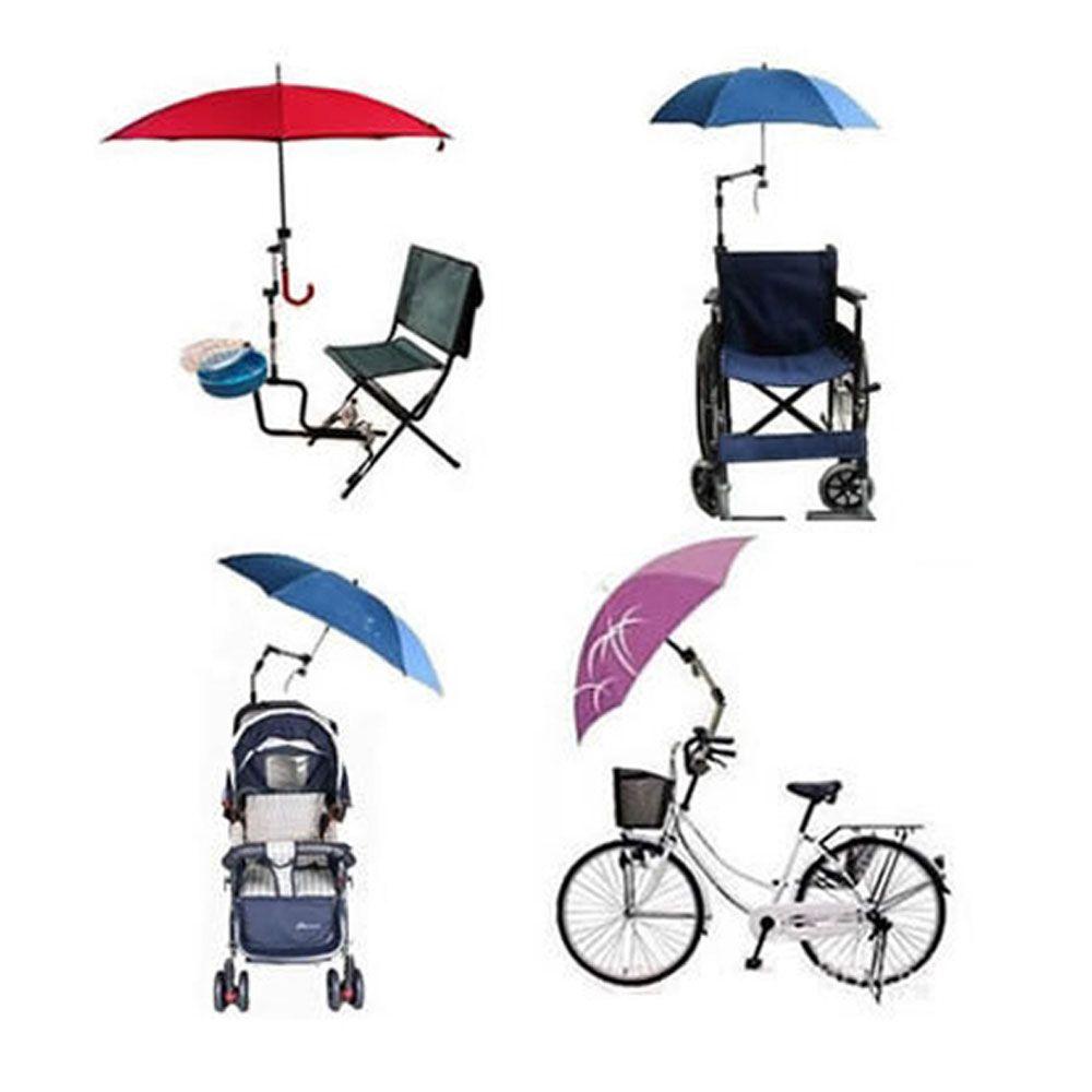 Lanfy Umbrella Stand Stroller Payung Holder Stretch Stand Holder Kereta Dorong Bayi Payung Kursi Roda Umbrella Holder