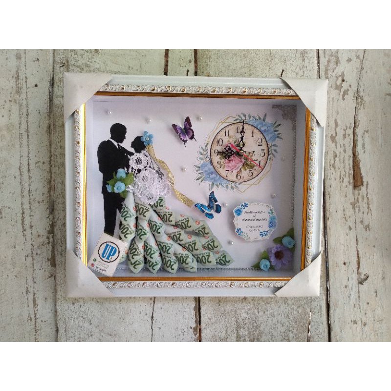 mahar siluet pengantin murah