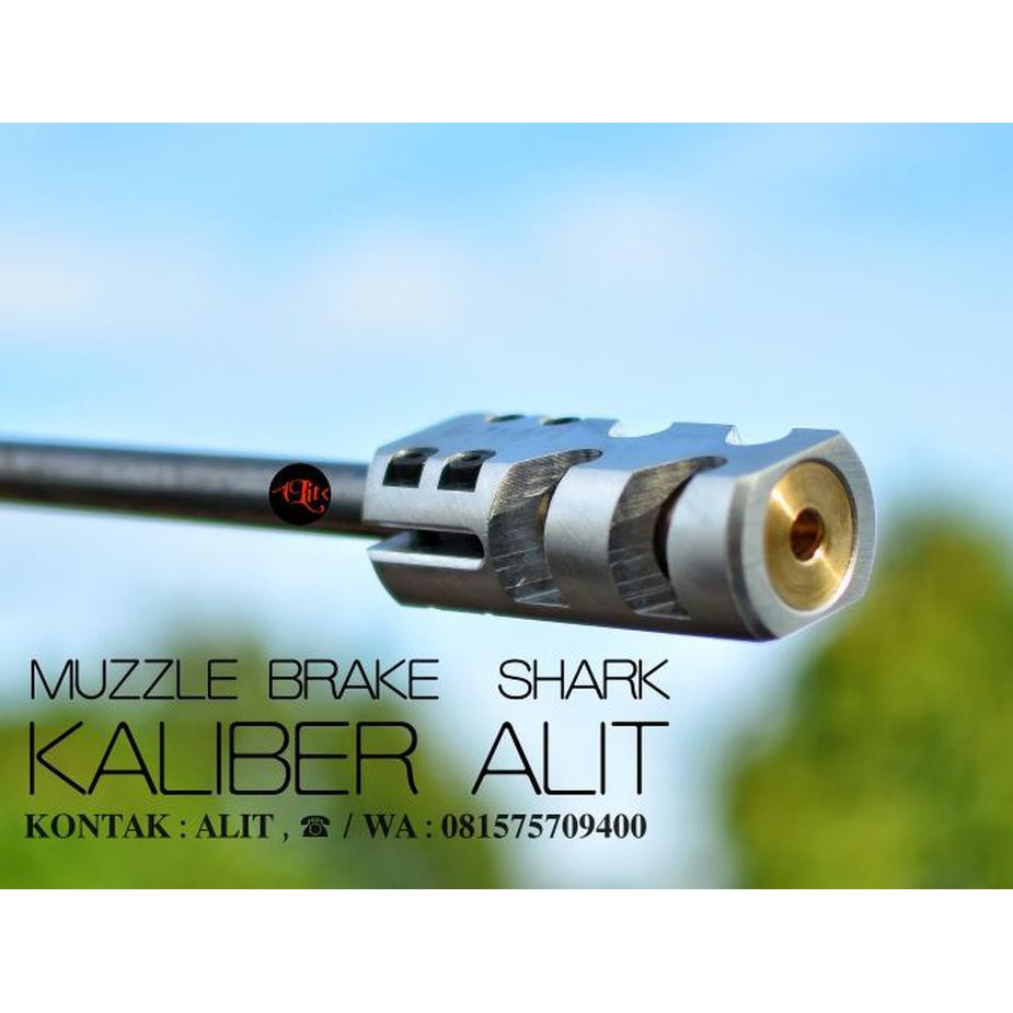 grosir  Muzzle break / Muzzle break / Air Stripper Shark Berkualitas