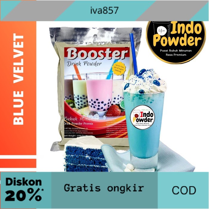 

PROMO Bubuk Minuman BLUE VELVET 1Kg - Bubuk BLUE VELVET 1Kg - BLUE VELVET GRATIS ONGKIR