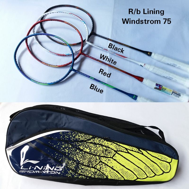 Raket Badminton Lining Windstorm 75 Original