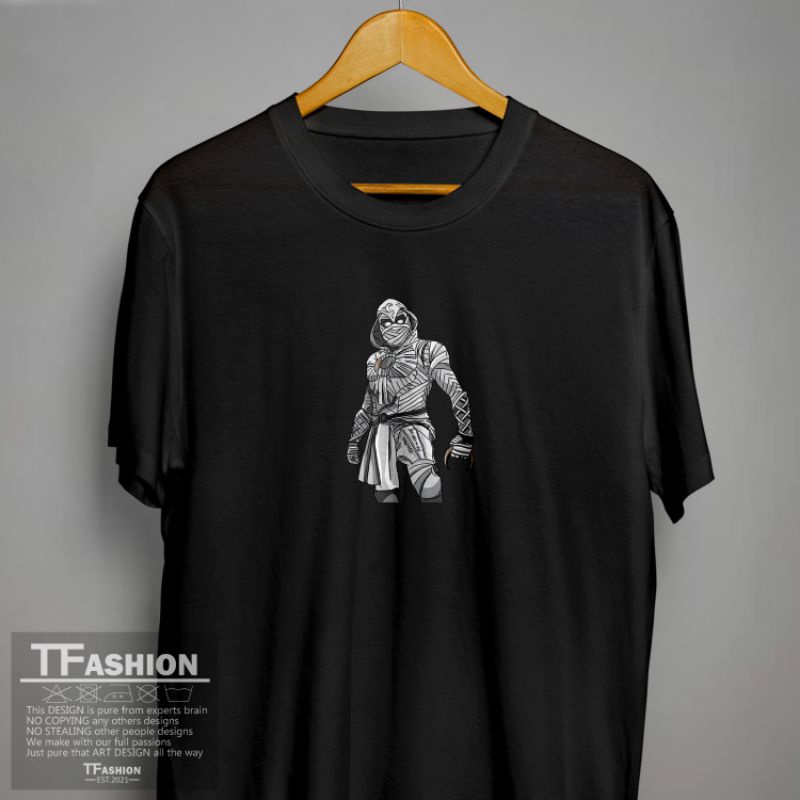 T-shirt Moon Knight / Kaos Moon Knight Komik 2 / Kaos Supet Hero / Marvel / Kaos Distro Premium / Ka