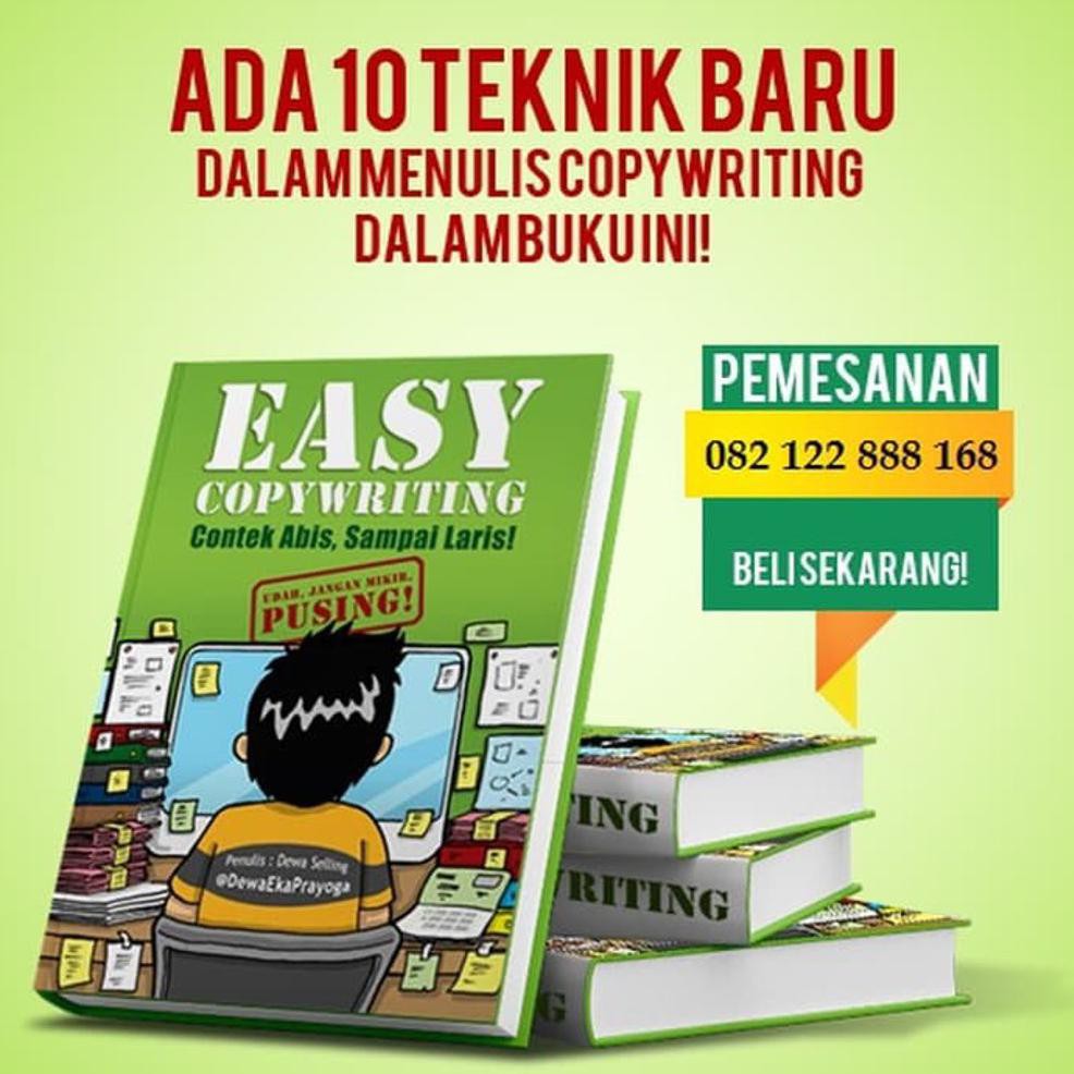 Paling Murah Buku Asli Easy Copywriting Karya Dewa Eka Prayoga