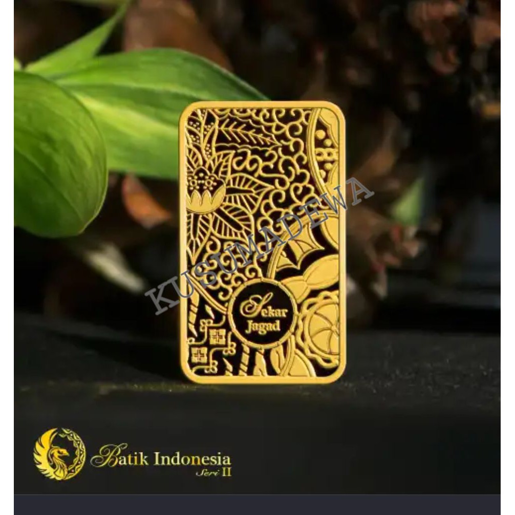 LOGAM MULIA 10GR ANTAM MOTIF BATIK SEKAR JAGAD