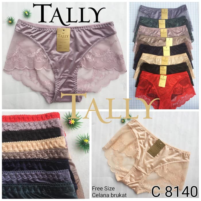 CD Celana Dalam Wanita Brukat Renda Tally 8140 Bahan Halus