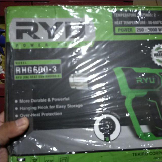 Ryu Heatgun Murah Rhg 600 - 3 Hot Gun Best Produk Blower