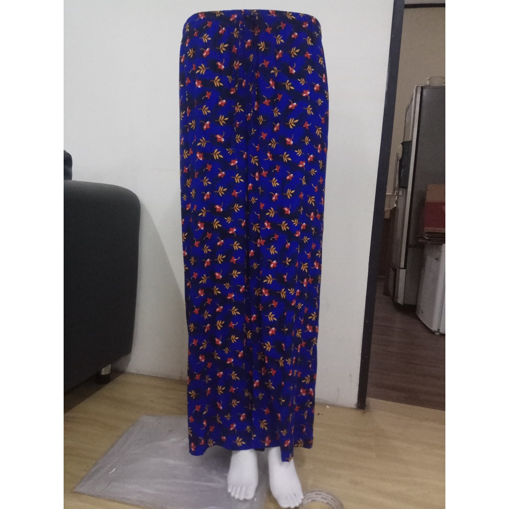 UNIQLO Kulot Panjang Motif ( Celana Kulot Wanita Perempuan Casual ) Uniqlo