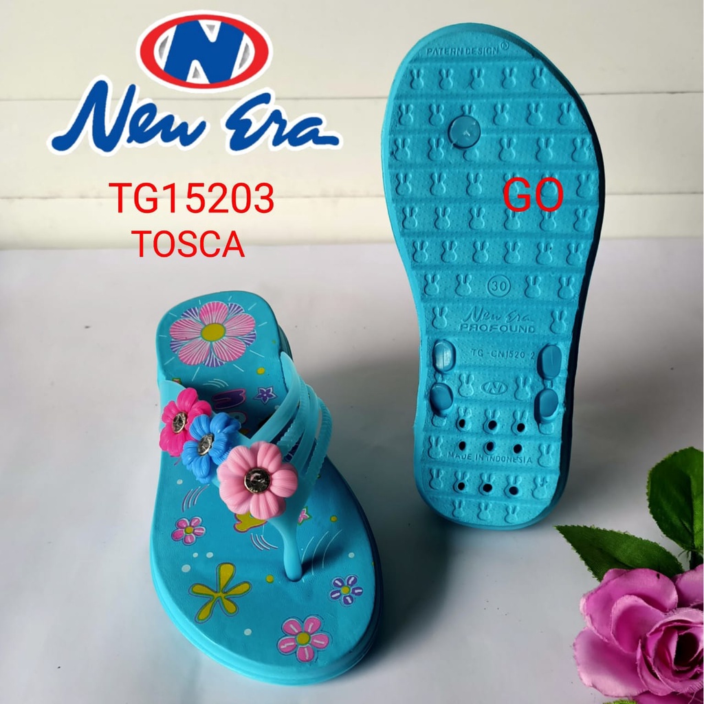 sogo NEW ERA TG 15203 sandal jepit anak BUNGA SIZE 31-35