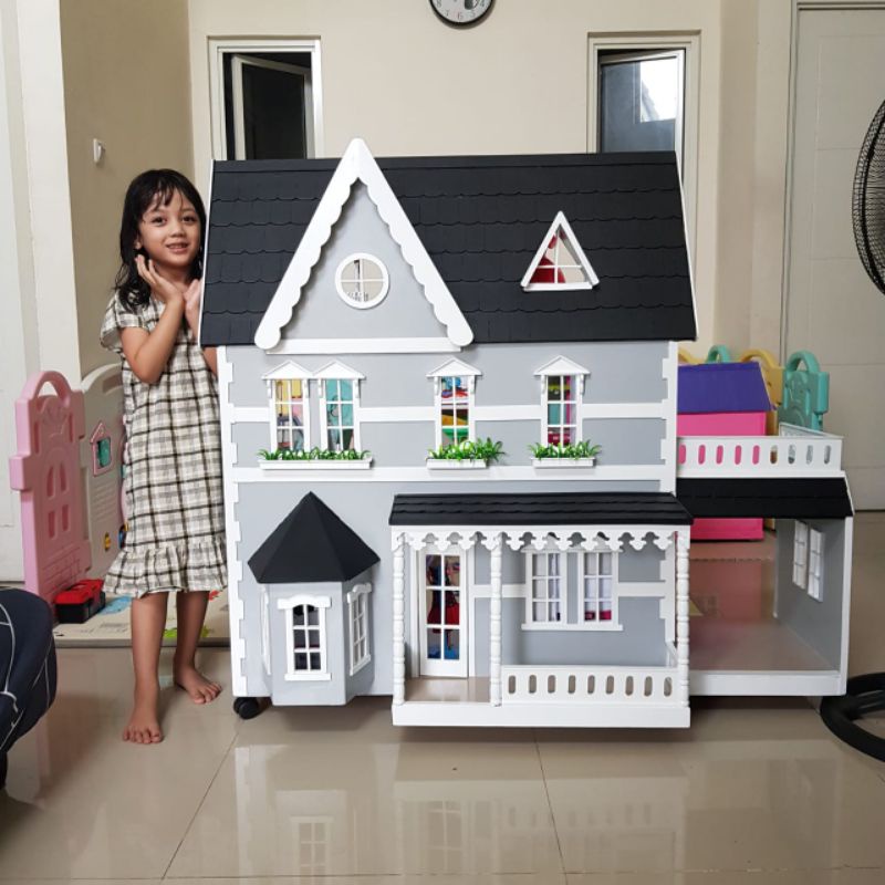 Rumah Barbie 3 lantai Houston Large