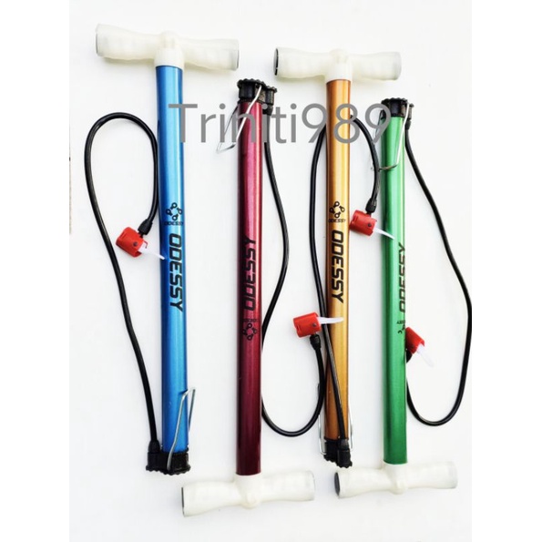 Pompa angin sepeda/motor, panjang Unicycle