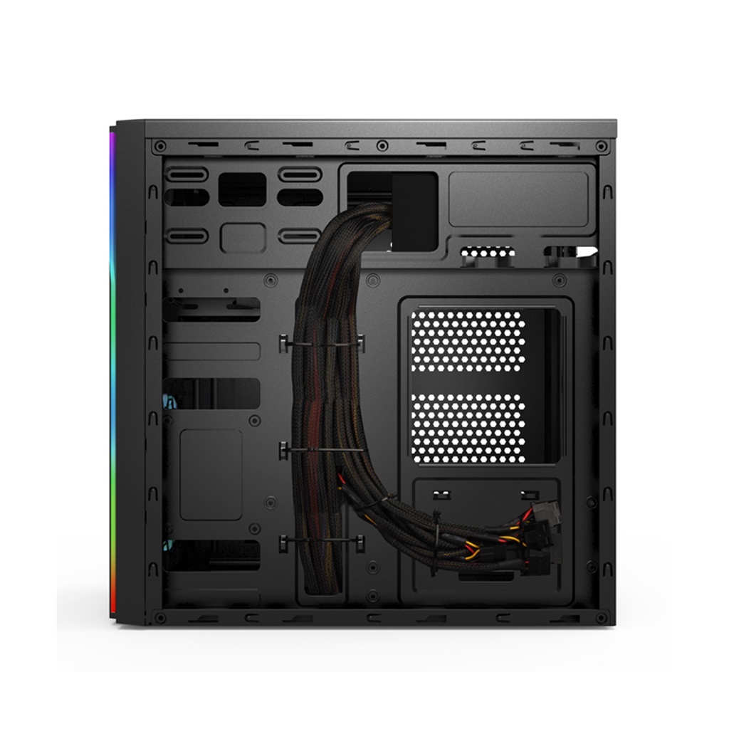 Paradox Gaming Case Blackridge + LED Strip RGB NAMPOL GAN