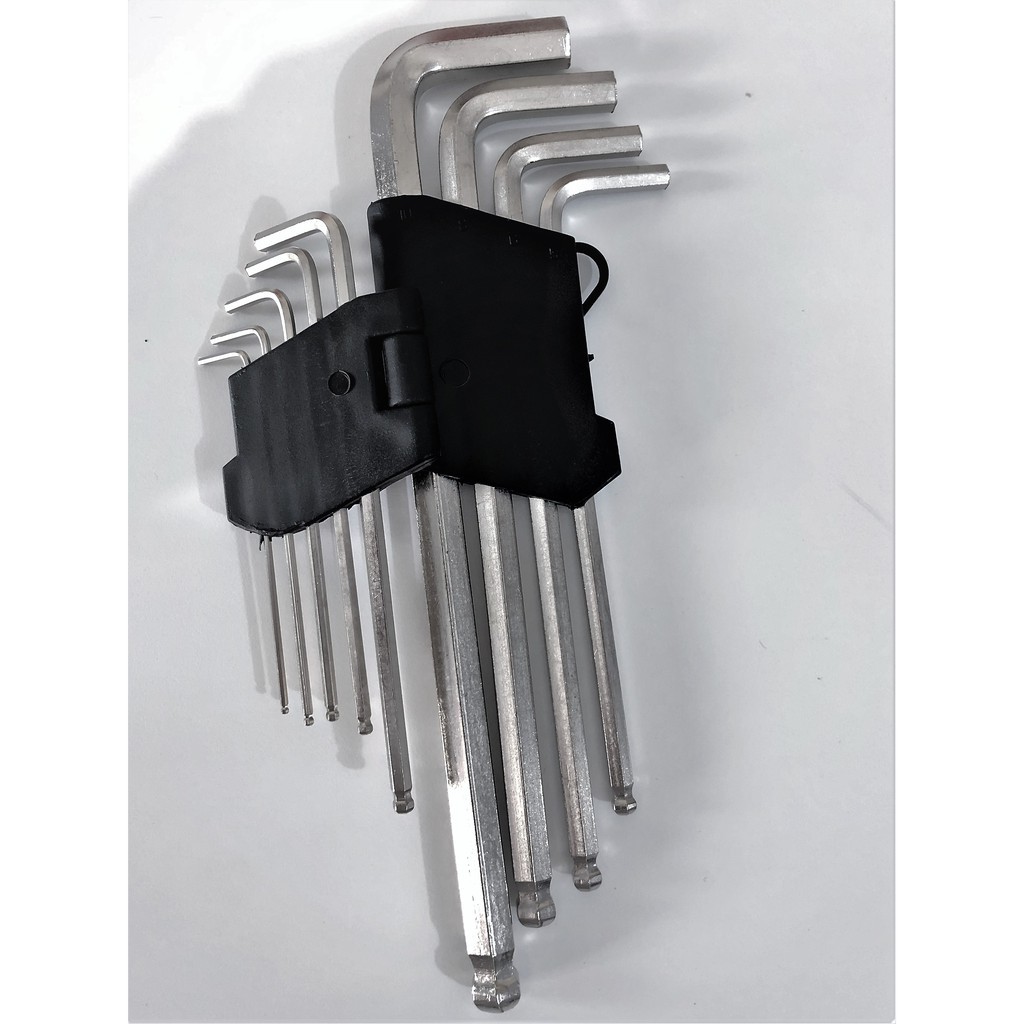 Kunci L Set Lengkap 9 Piece Ball Point Hex Key Murah MERIAH