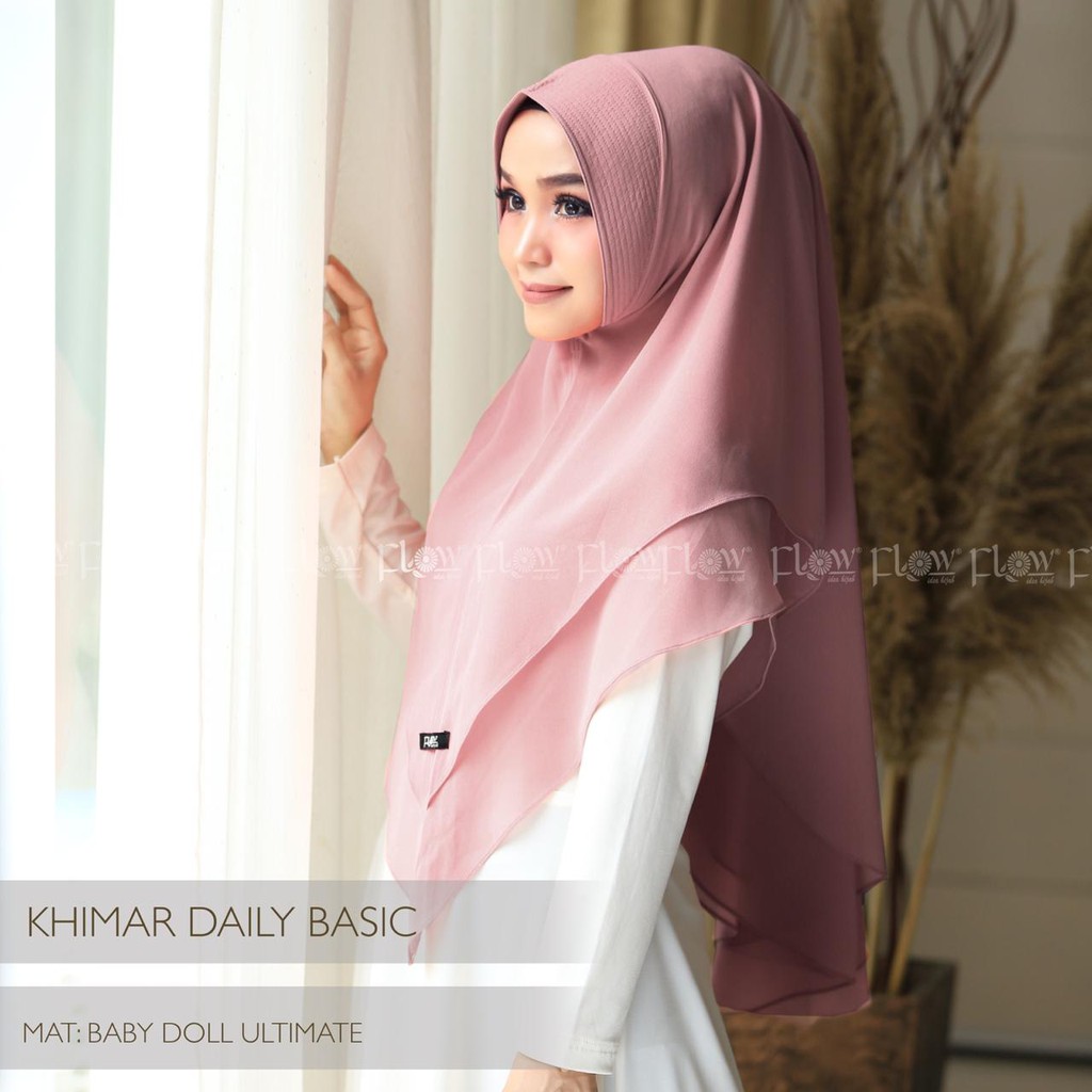 Jilbab Khimar Daily Basic Ori Flow-2