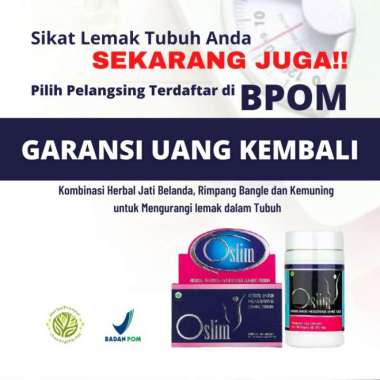Pelangsing Badan Bpom Slimming Kapsul Obat Diet Herbal Suplemen Diet Herbal Slim Diet Ampuh