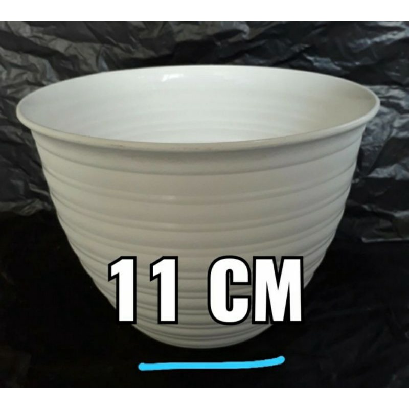 Pot tawon 21 putih, merk budi jaya plastik, pot tawon 21 cm