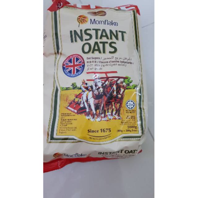 

Mornflake Instant Oats 800 + 200 gr / 1000 gr