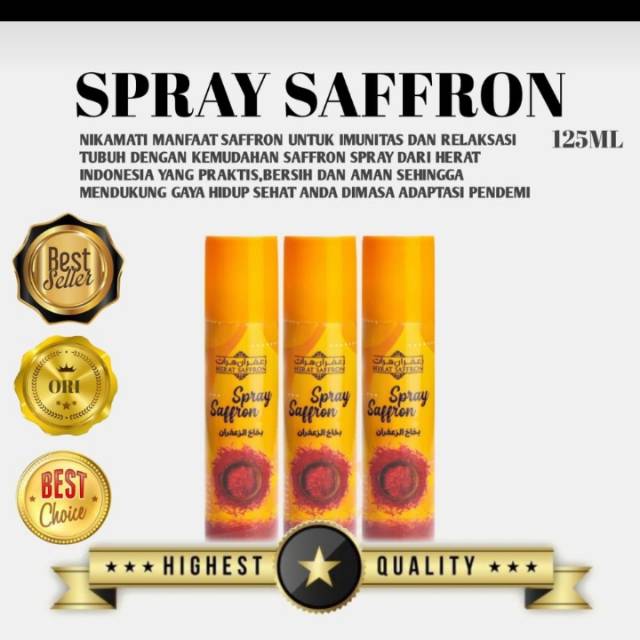 

Spray saffron