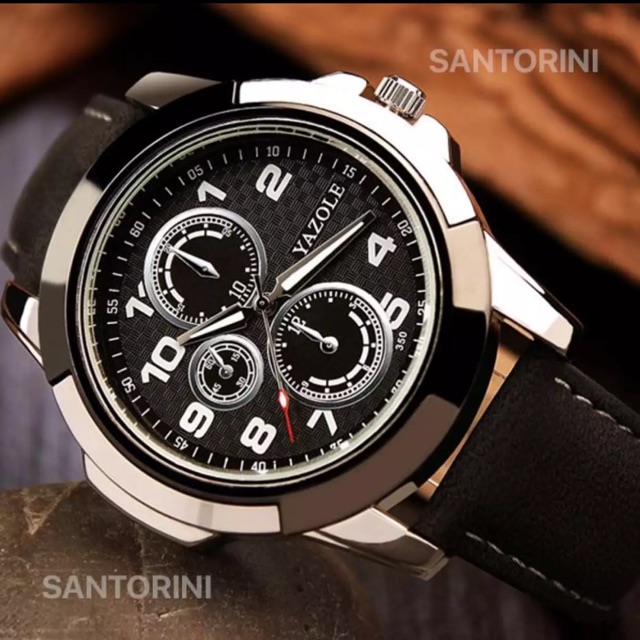 jam tangan unisex branded Yazole water resistant simple elegan good quality new trending