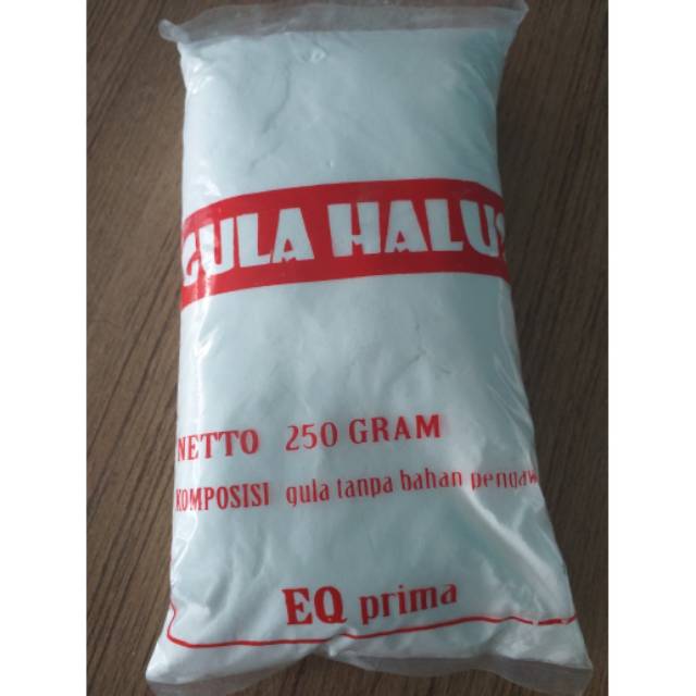 

Gula halus 250gr