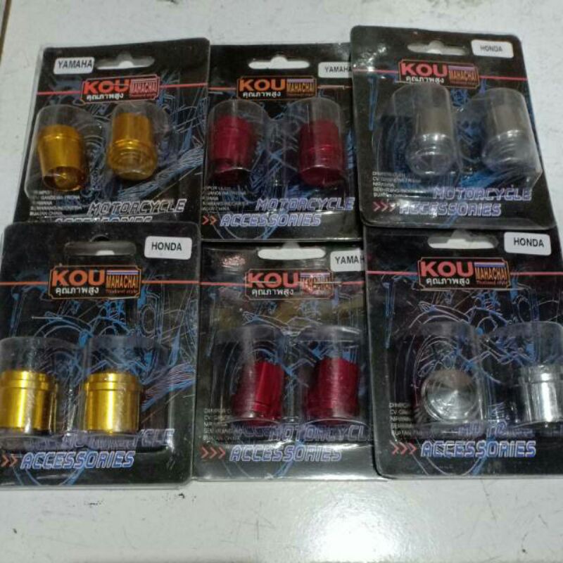 TUTUP SPION/TUTUP LUBANG SPION CNC YAMAHA & HONDA NMAX/PCX/AEROX/XMAX