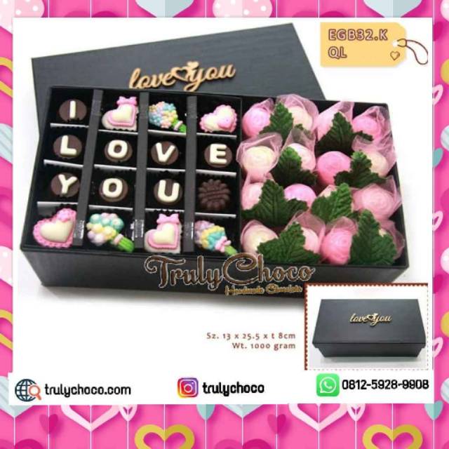 

Hadiah love edition 2020 coklat trulychoco EGB32k