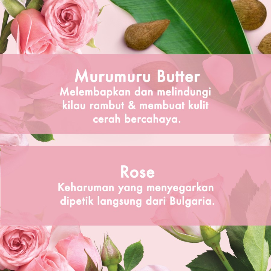 Love Beauty &amp; Planet Murumuru Butter &amp; Rose Shampo 200mL