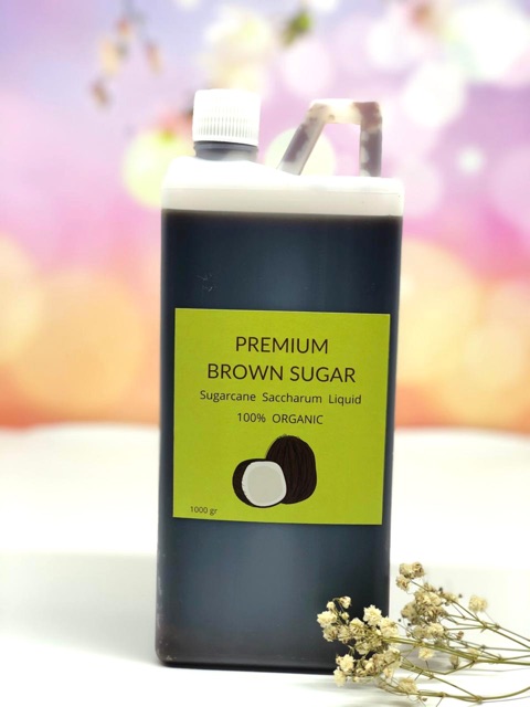 

BROWN SUGAR PREMIUM 1 LITER ! ORGANIK | CAIR MURNI 100% SEPERTI TIGER SUGAR