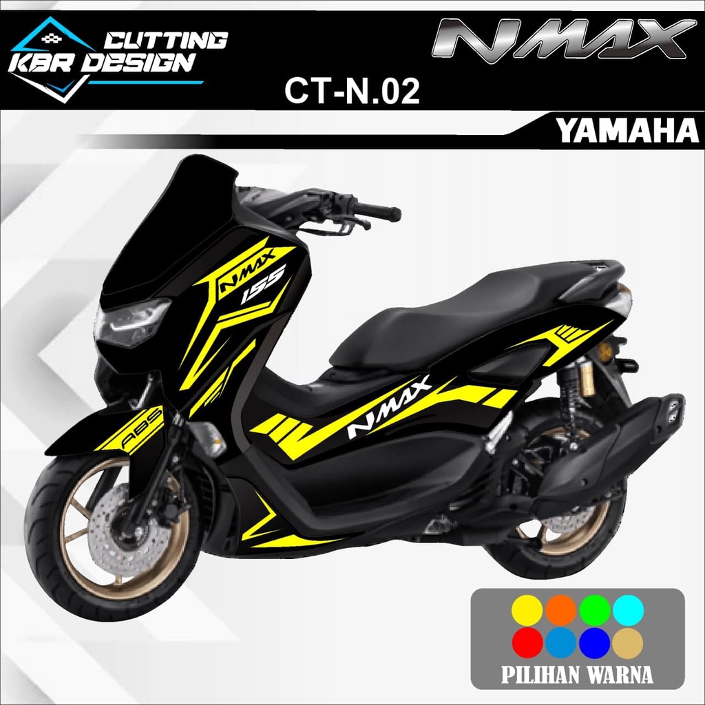 cod CUTING STIKER CUTING MOTOR NMAX 02