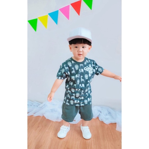 Setelan Anak Set Animal Pocket Cloudbee