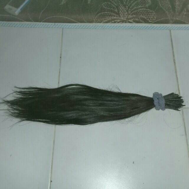 Preloved hair extension rambut sambung