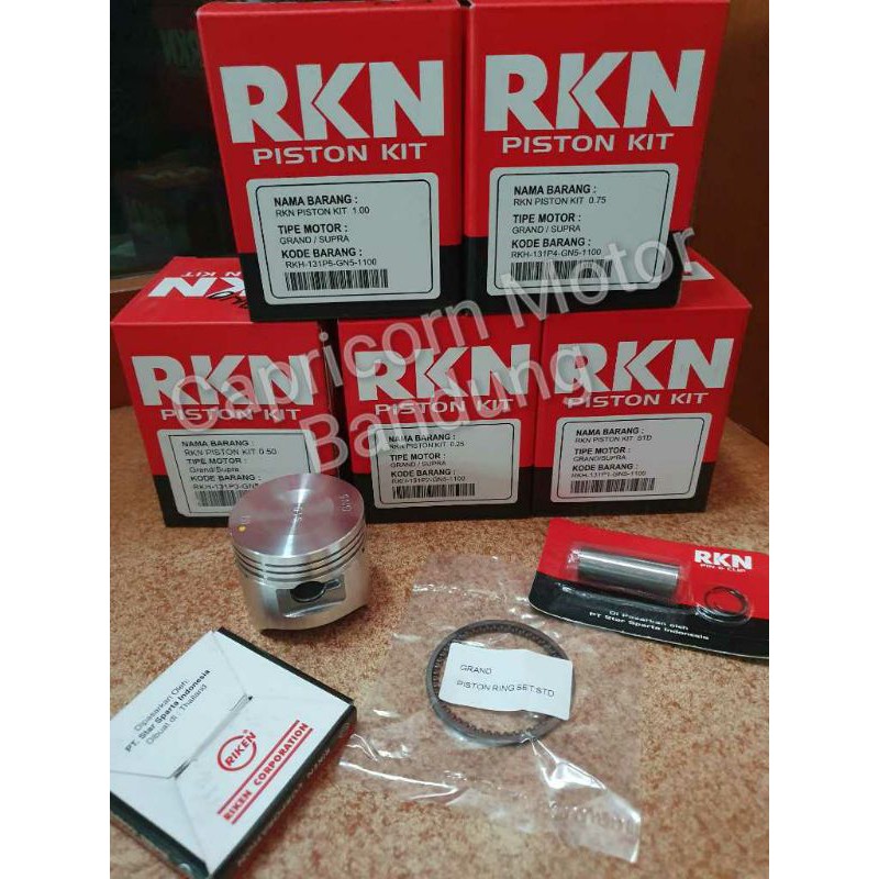 Piston Kit GRAND SUPRA RKN RIK RIKEN oversize STD 25 50 75 100