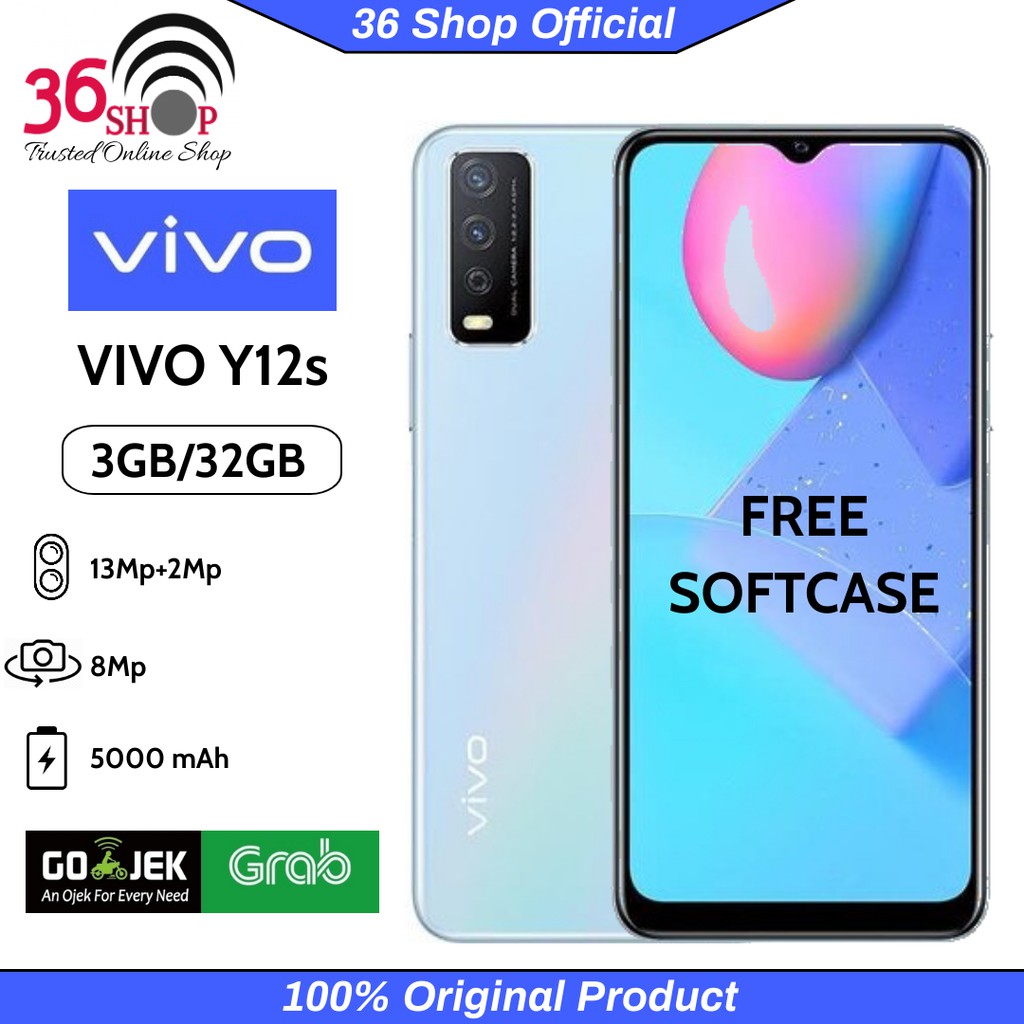 Vivo Y12s 3gb 32gb Garansi Resmi Vivo Shopee Indonesia