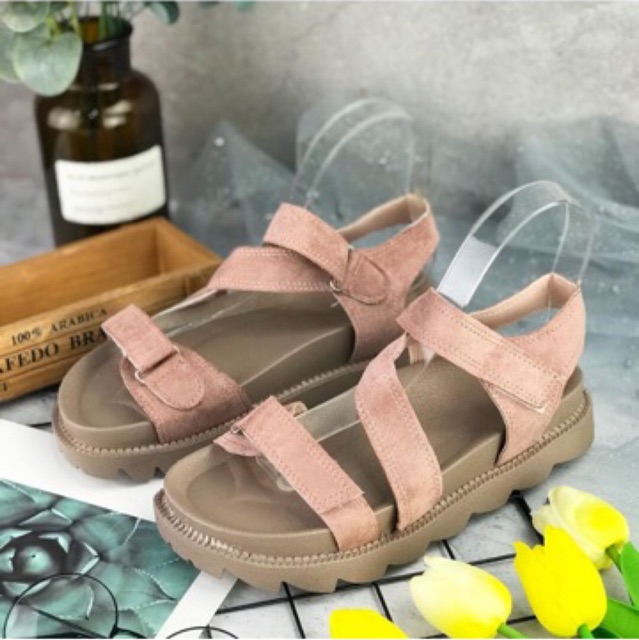 sepatu Sandal wedges 1122 import realpict