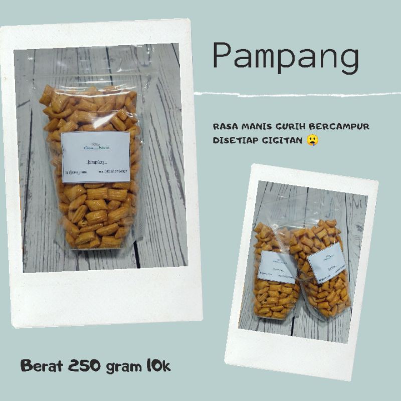 

Pampang/camilan manis gurih