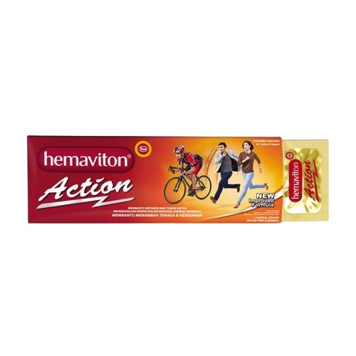 HEMAVITON ACTION TOTAL CARE IMUN UP ISI 50 CAPS