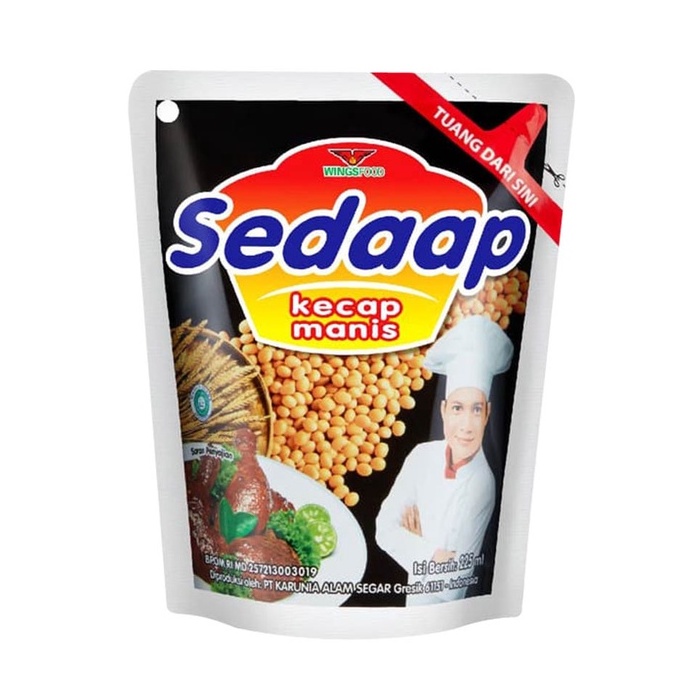 

SEDAAP Kecap Manis refill 210ml