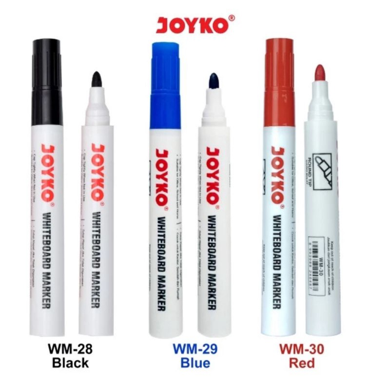 

Joyko Spidol Whiteboard Marker WM-28~30