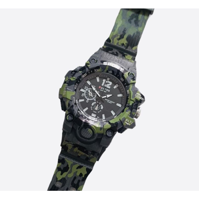 JAM TANGAN PRIA SPORT ANALOG LORENG