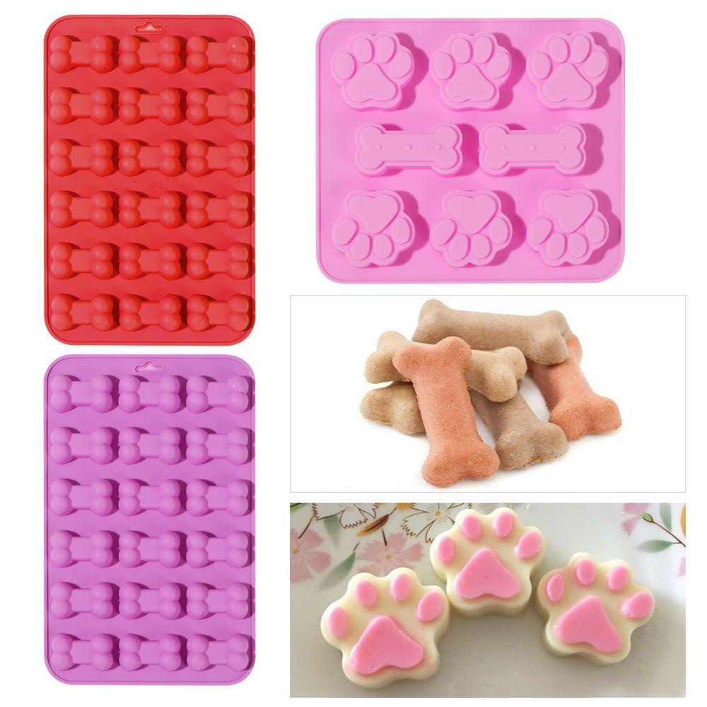 Wonder Cetakan Kue Coklat Alat Baking Permen Cookies Bentuk Tulang Handmade Ice Cube Tray