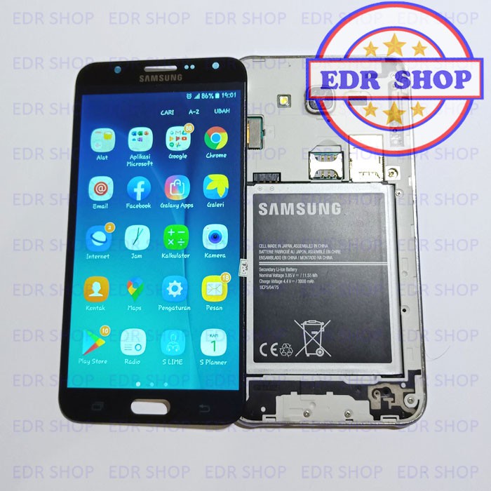 Lcd Samsung Galaxy J7 2015 J700G J700F Lcd Touchscreen Original Fullset