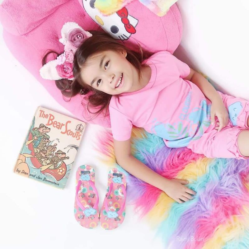 Setelan Baju Tidur Anak / Setelan Anak Perempuan / Baju Tidur Anak / Set Cloudbee / Setelan Anak / S